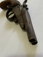 Antiga Garrucha Obsoleta Decorativa Cano Duplo Peça Coleção