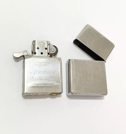 Isqueiro Antigo Zippo Usa Prata 2032695 Windproof Lady