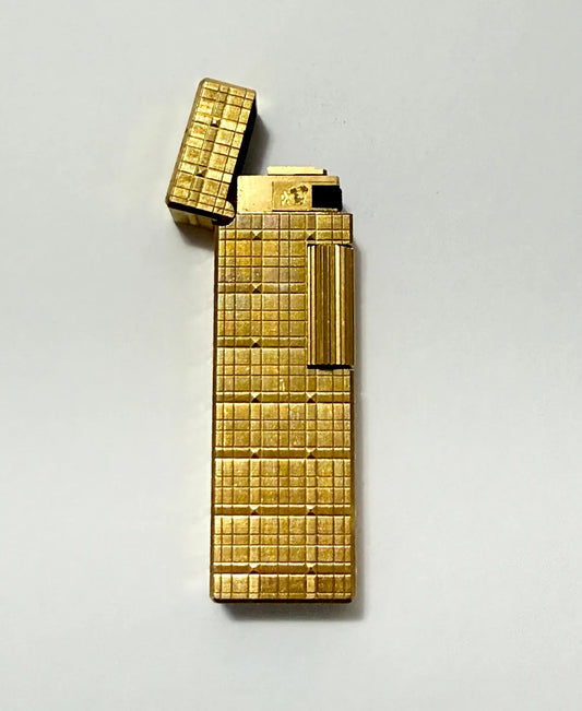 Isqueiro Antigo Colibri John Sterling Dourado Original