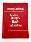 Livro Antigo Arte Alemã Com Imagens Ilustradas Deutsche Kunstbetrachtung 1938