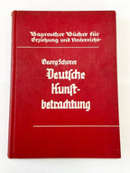 Livro Antigo Arte Alemã Com Imagens Ilustradas Deutsche Kunstbetrachtung 1938