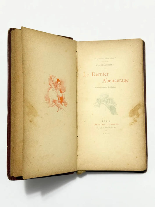 Livro Antigo Le Dernier Abencerage Chateaubriand 1800