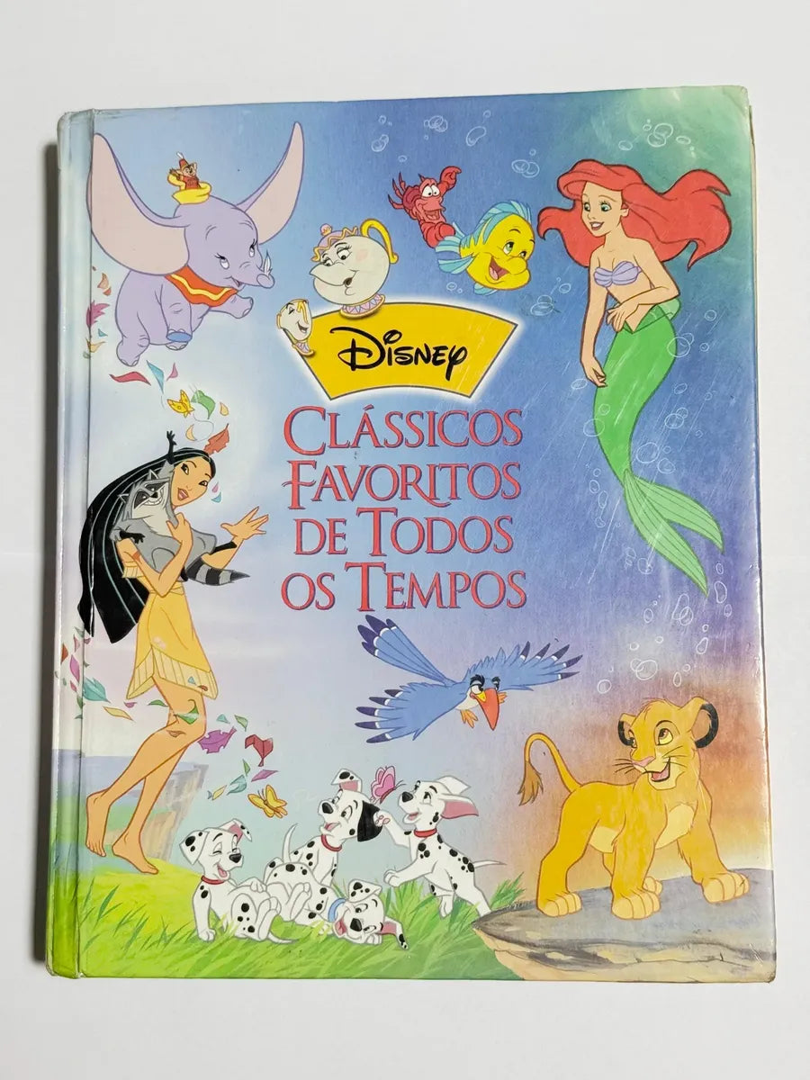 Livro Disney Clássicos Favoritos De Todos Os Tempos 1998 Eua