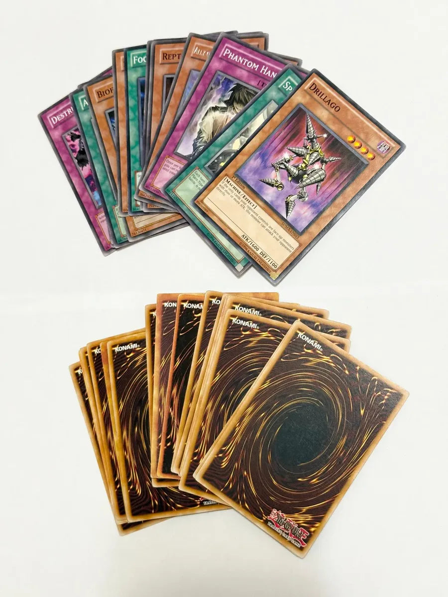 Lote 30 Cartas Yu-gi-oh Konami Originais Variadas Antigas