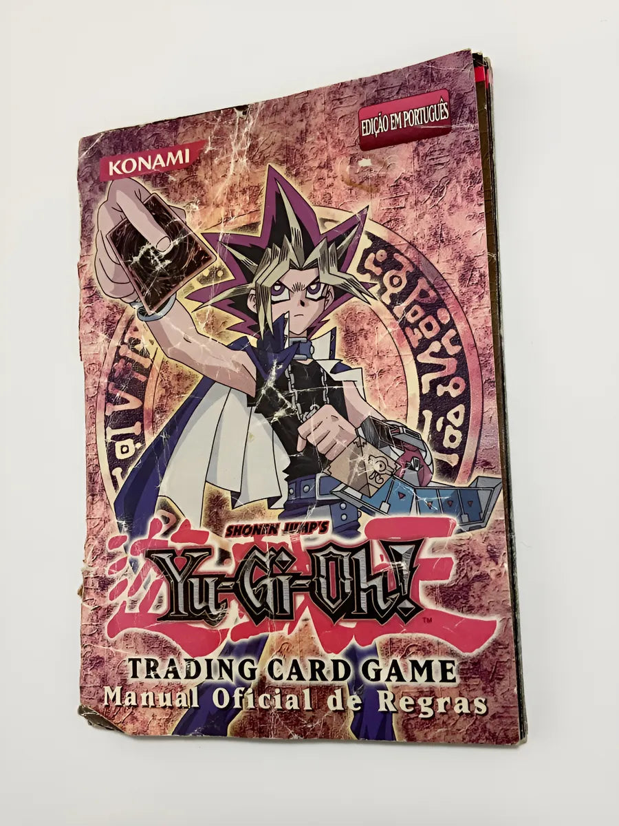 Manual Yu-gi-oh! 1996 Oficial Português Raro
