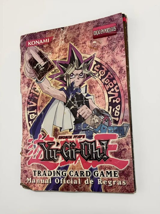 Manual Yu-gi-oh! 1996 Oficial Português Raro