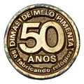 Medalha Antiga Comemorativa Dimep 50 Anos 1986 São Paulo