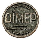 Medalha Antiga Dimep 40 Anos 1936-1976 São Paulo Brasil