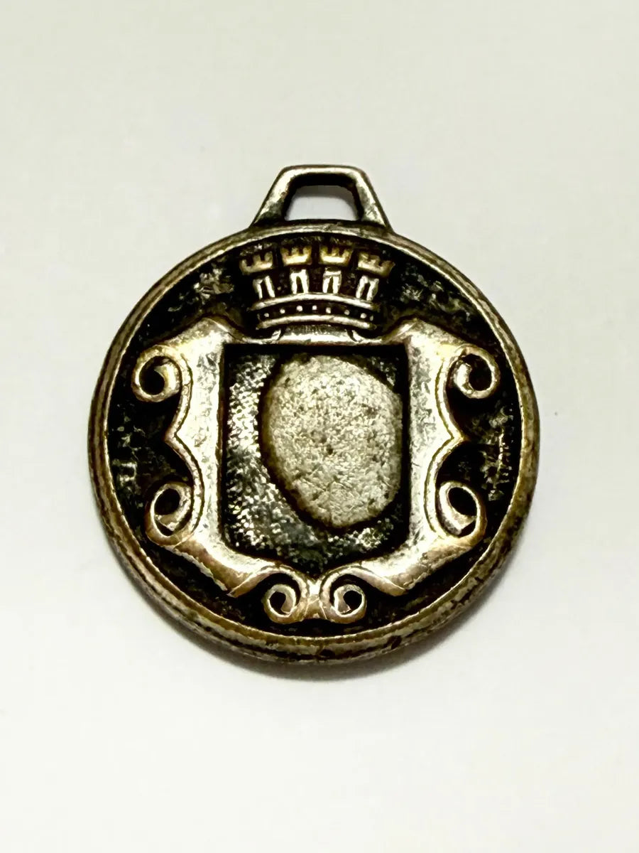 Medalha Religiosa Antiga Nossa Senhora C/ Menino Jesus Coro
