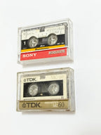 Microcassetes Antigos Panasonic E Tdk Mc-30/60