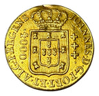 Moeda Antiga Ouro 22k 4000 Réis 1813 D. João Vi 7,43g Rara