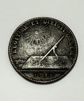 Moeda Antiga Portugal 1725 Regit Me Et Dirigit Orbem