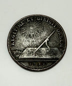 Moeda Antiga Portugal 1725 Regit Me Et Dirigit Orbem