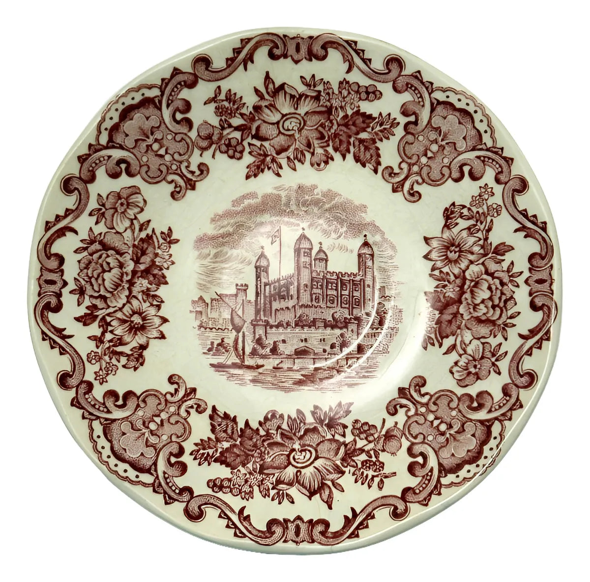Prato Antigo Inglês Royal Homes Of Britain Enoch Wedgwood