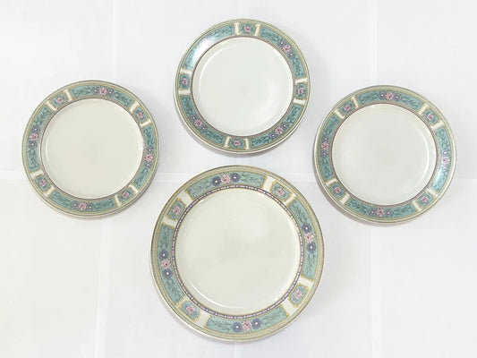 Pratos Antigos Germer Porcelana (4 Peças)