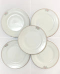 Pratos Porcelana Schmidt Classic 27cm (5pçs) Antigos Branco