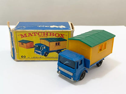 Rara Miniatura Carrinho Matchbox Truck No 60 Caminhão Amarelo