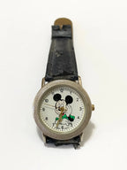 Relógio Antigo Disney Mickey Mouse No.m110 Japan Movt Water Prateado