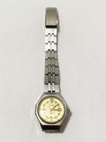 Relógio Antigo Orient Automatic 21 Jewels Au4976 Octogonal Prateado