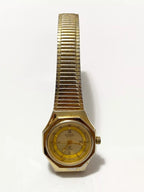 Relógio Antigo Suiço Mundial Quartz Swiss 200m Movt Dourado Dourado