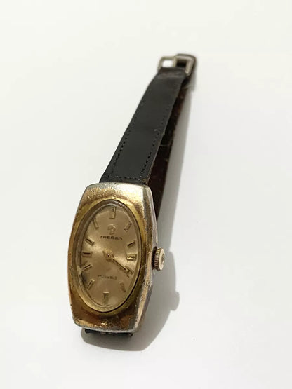 Relógio Antigo Suiço Tressa 17 Jewels Swiss