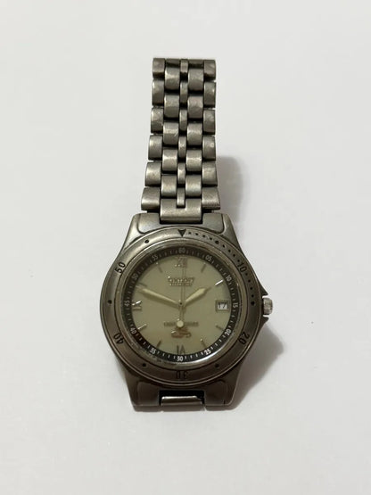 Relógio Antigo Orient Titanium 100m Automático Japan