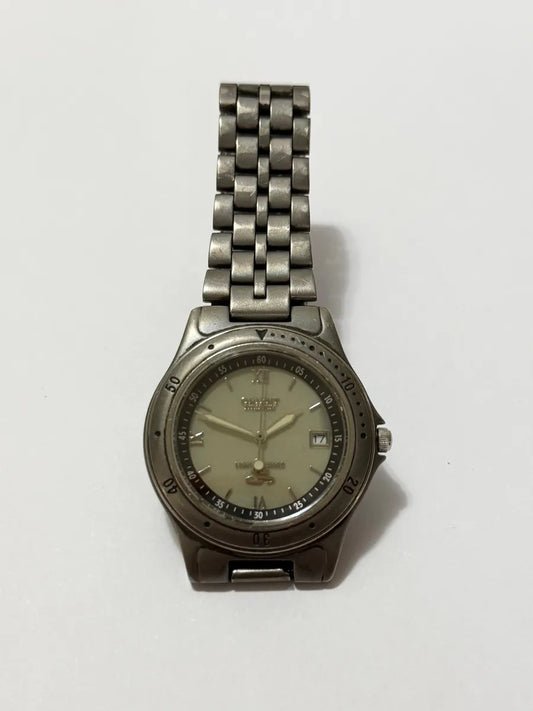 Relógio Antigo Orient Titanium 100m Automático Japan