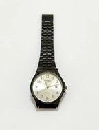 Relógio Casio Analógico Wr50m Calendário Pulseira Preta