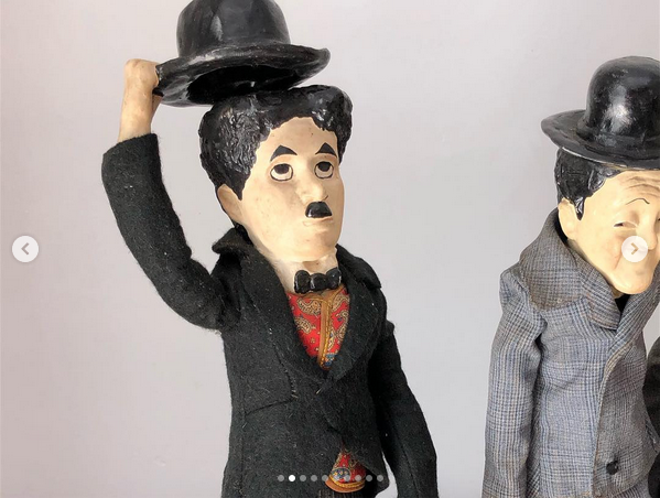 Coleção de Bonecos Antigos - Comediantes Clássicos
