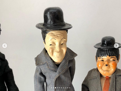 Coleção de Bonecos Antigos - Comediantes Clássicos