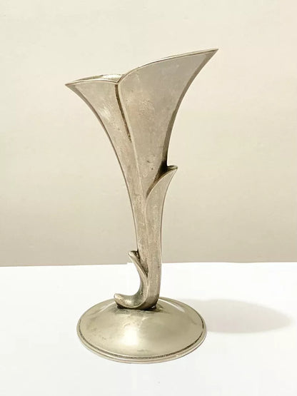 Vaso Antigo Mini Jarra Art Decor Espessurada A Prata