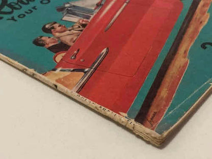 Revista Antiga De Automóveis 1955 Motor Life