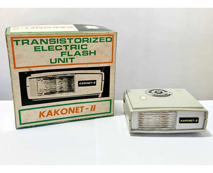 Flash Eletronico Antigo Japones Kakonet Camera Antiga