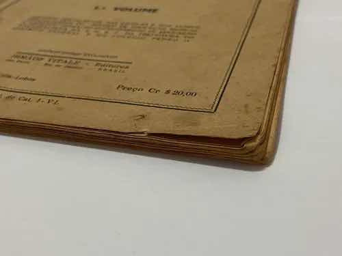 Livro Raro H. Villa Lobos Canto Orfeônico 1 Com Assinatura