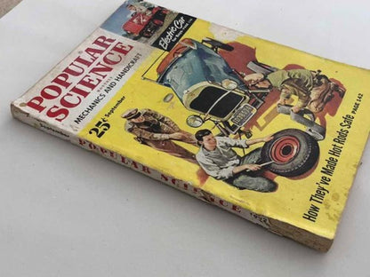 Revista Antiga De Automóveis Popular Science 1955 - Hot Rods