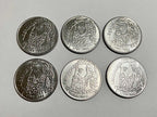 Lote Moedas Antigas Brasil 5000 Cruzeiros Tiradentes