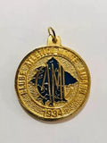 Antiga Medalha Dourada 1934 Clube Atlético Monte Líbano