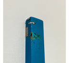 Isqueiro Antigo Laurel Azul Em Metal