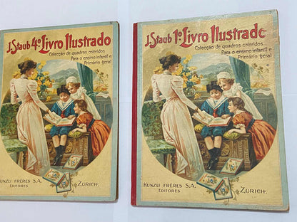 Livro Ilustrado Antigo Ensino Infantil - Lote