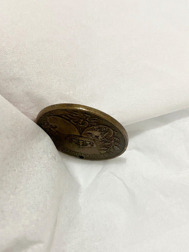 Medalha Antiga Italia Casamento Real 1896 Roma Intangibile
