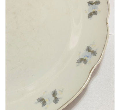 Prato Antigo De Porcelana Chinesa Marca Xiang Shan Florido