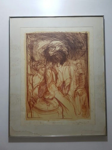 Antigo Quadro Guilherme De Faria