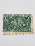 Selo Antigo Canada 1908 Quebec Tercentenary