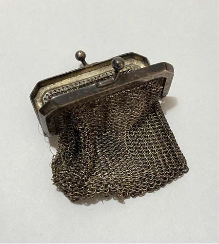 Porta Moedas Antigo Alpaca