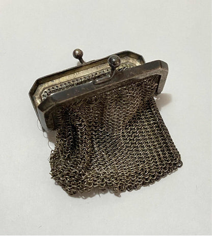 Porta Moedas Antigo Alpaca