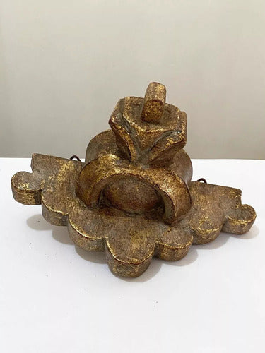 Peanha Antiga / Suporte De Parede Para Imagens Seculo Xvii