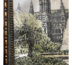 Quadro / Porta Retrato Antigo Austria Viena Neues Rathaus