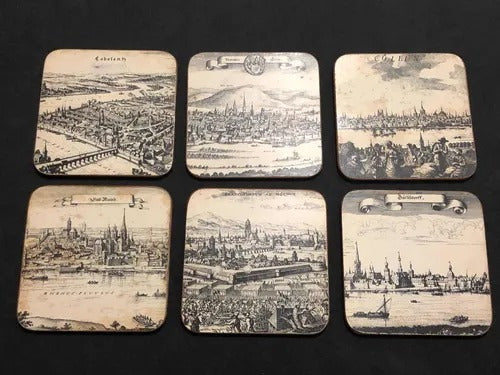 Fotos Antigas Europa Em Placa De Madeira