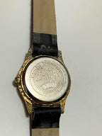 Relógio Antigo Mondaine Quartz Dourado Pzfm 059