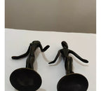 Escultura Art Noveau Antiga Bronze Figura Feminina